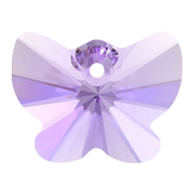 Swarovski 6754 Butterfly Pendant 18mm Violet 